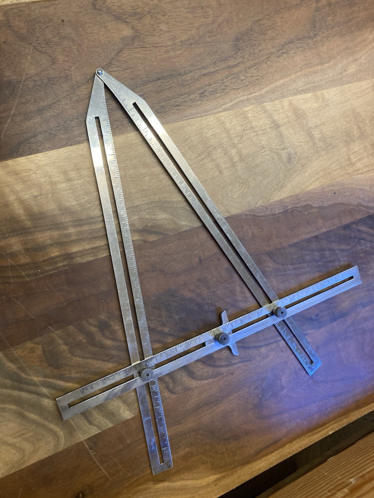Vintage Osmonson Tool Company Patented Layout Square