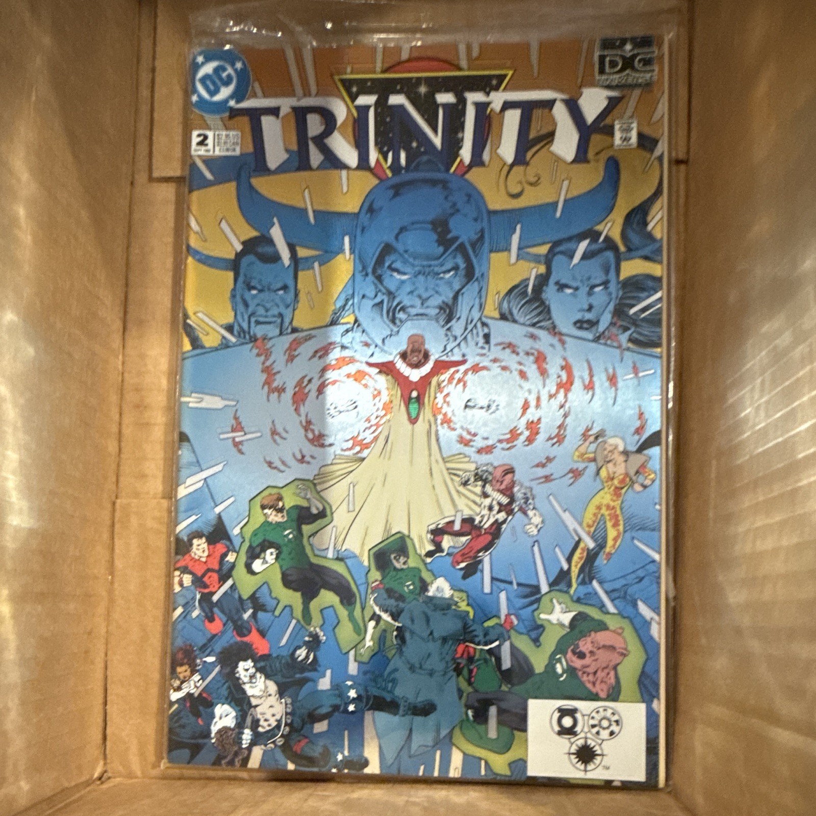 Trinity #2 (DC Comics 1993) Darkseid Matt Wagner Tom Grindberg