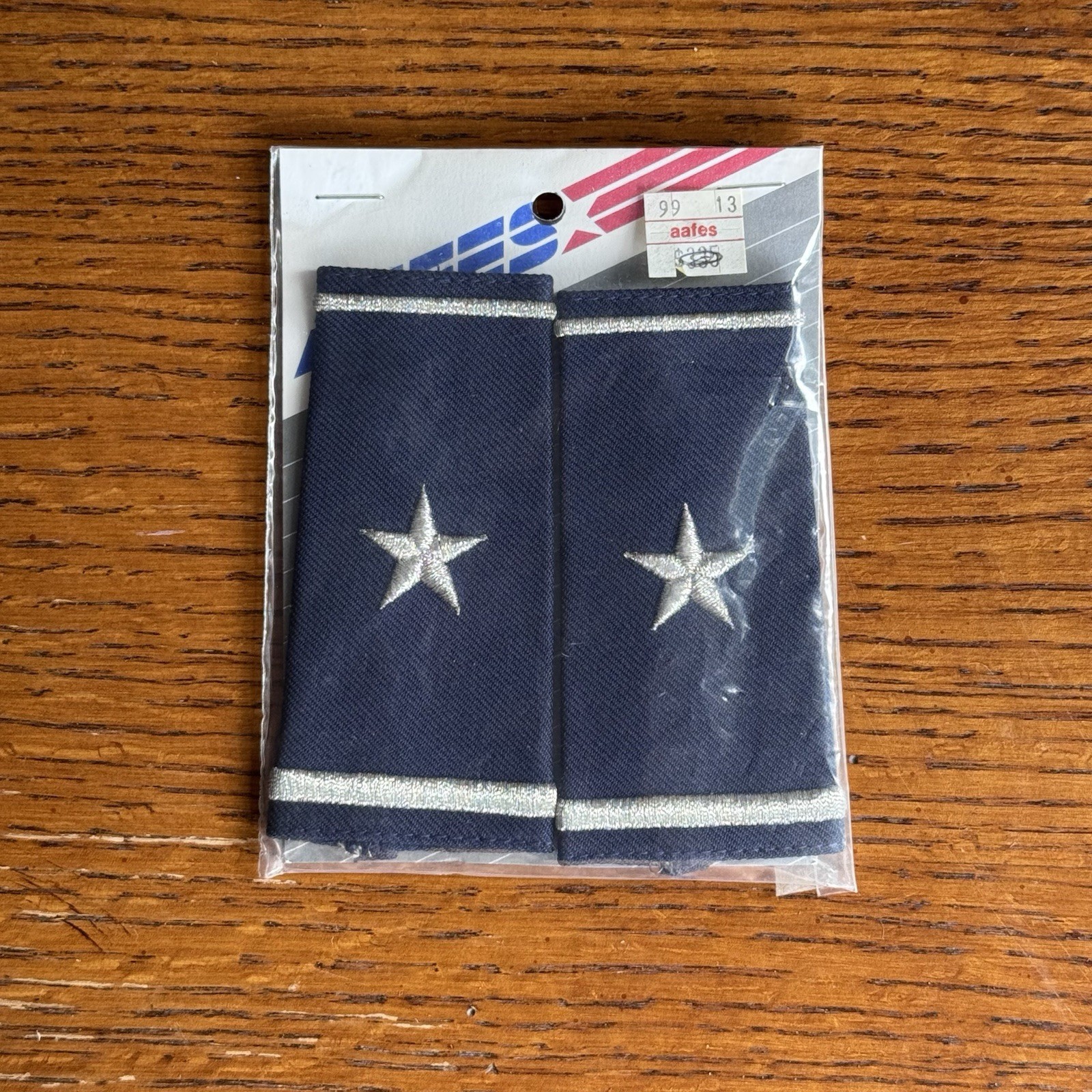 USAF Brigadier General 1 Star Dress Blue Shoulder Epaulets Insignia New