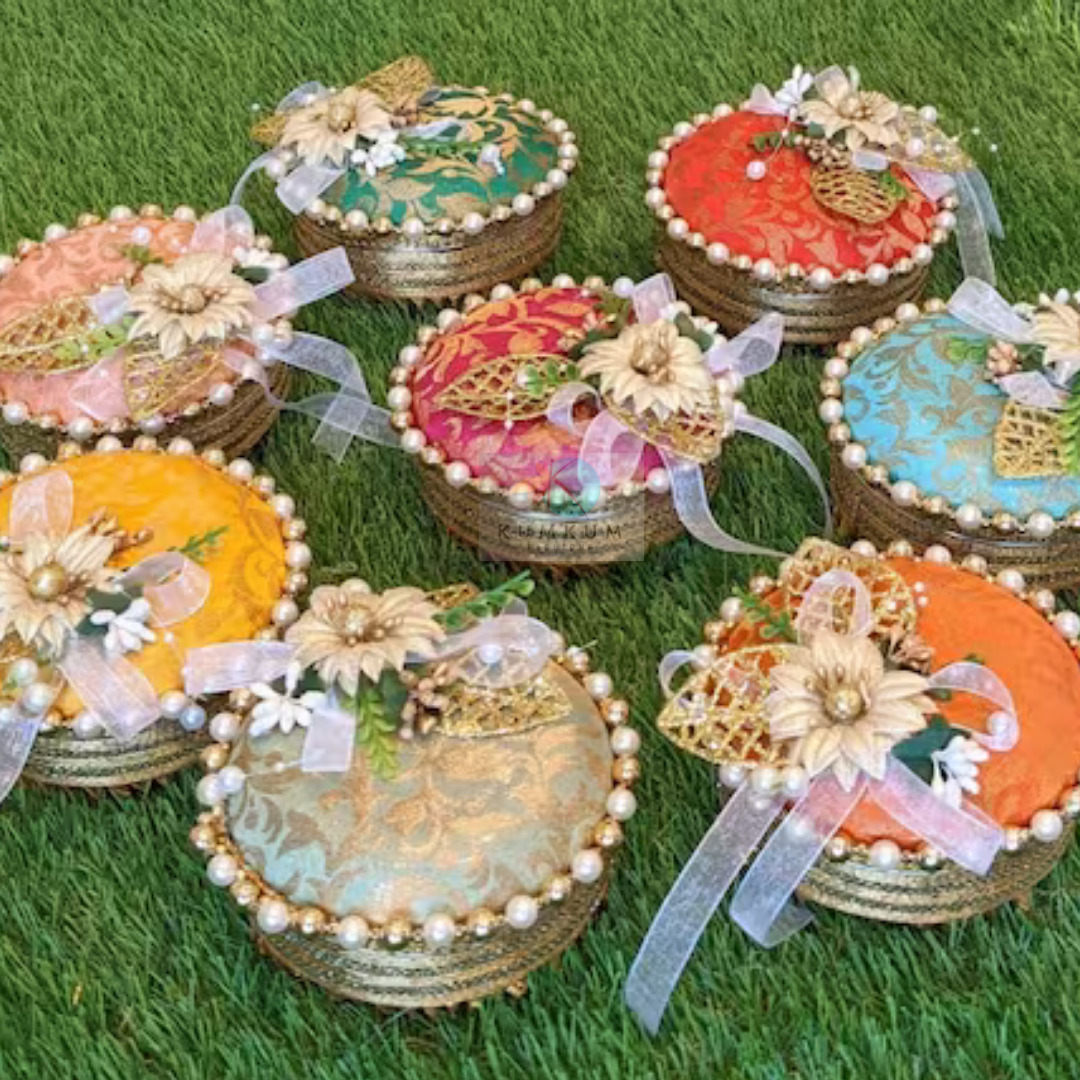 Handmade Decorative Candy Sweet For Return Gift Wedding Mehndi Favor Boxes