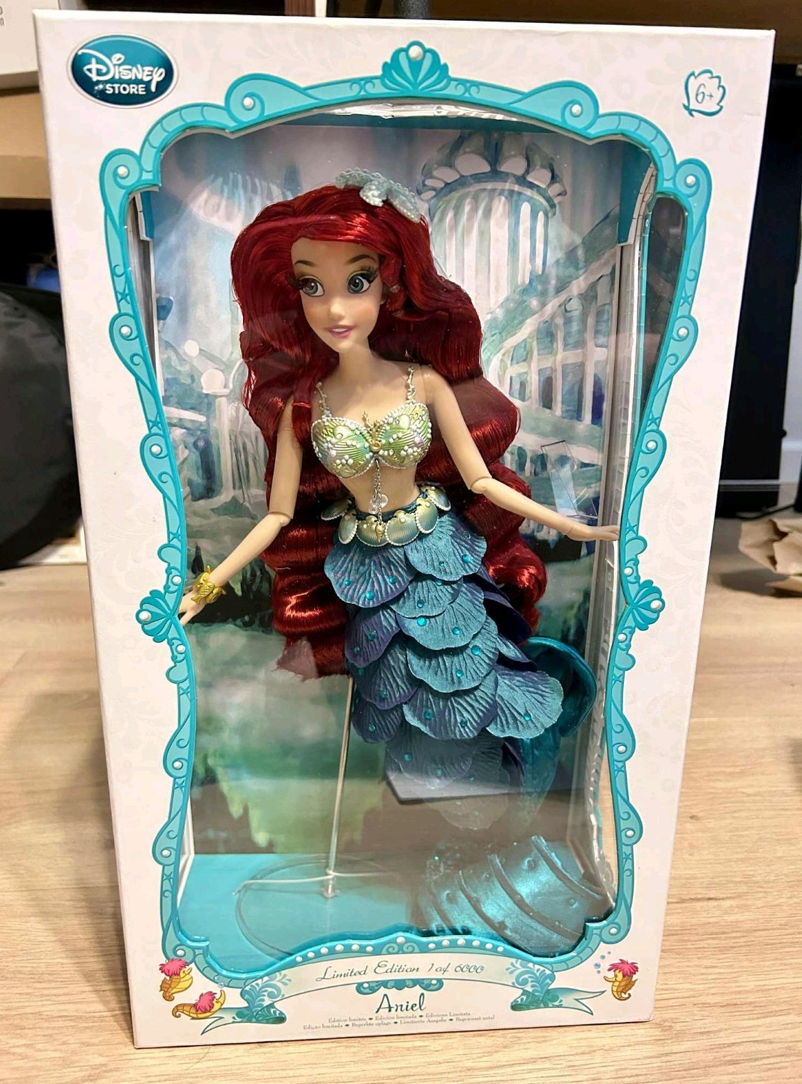 Disney Store The Little Mermaid Ariel Limited Edition 17\