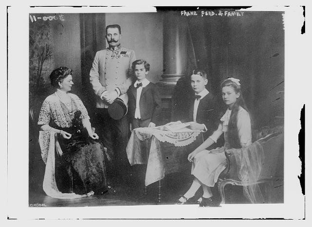 Photo:Franz Ferd. & family