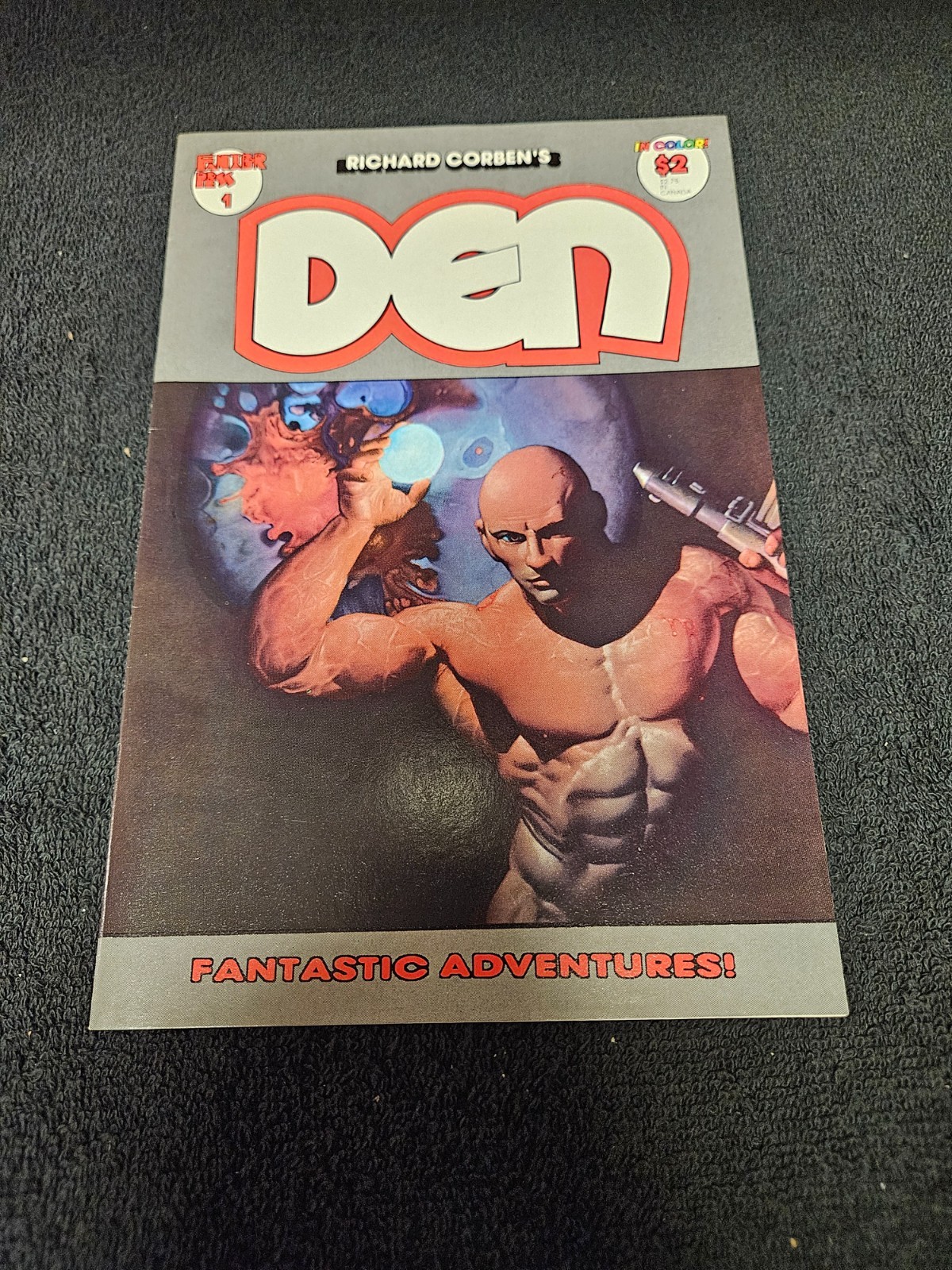 1988 FANTAGOR PRESS DEN #1 VF+ VINTAGE FANTASY HEAVY METAL JOHN CANDY Combine SH
