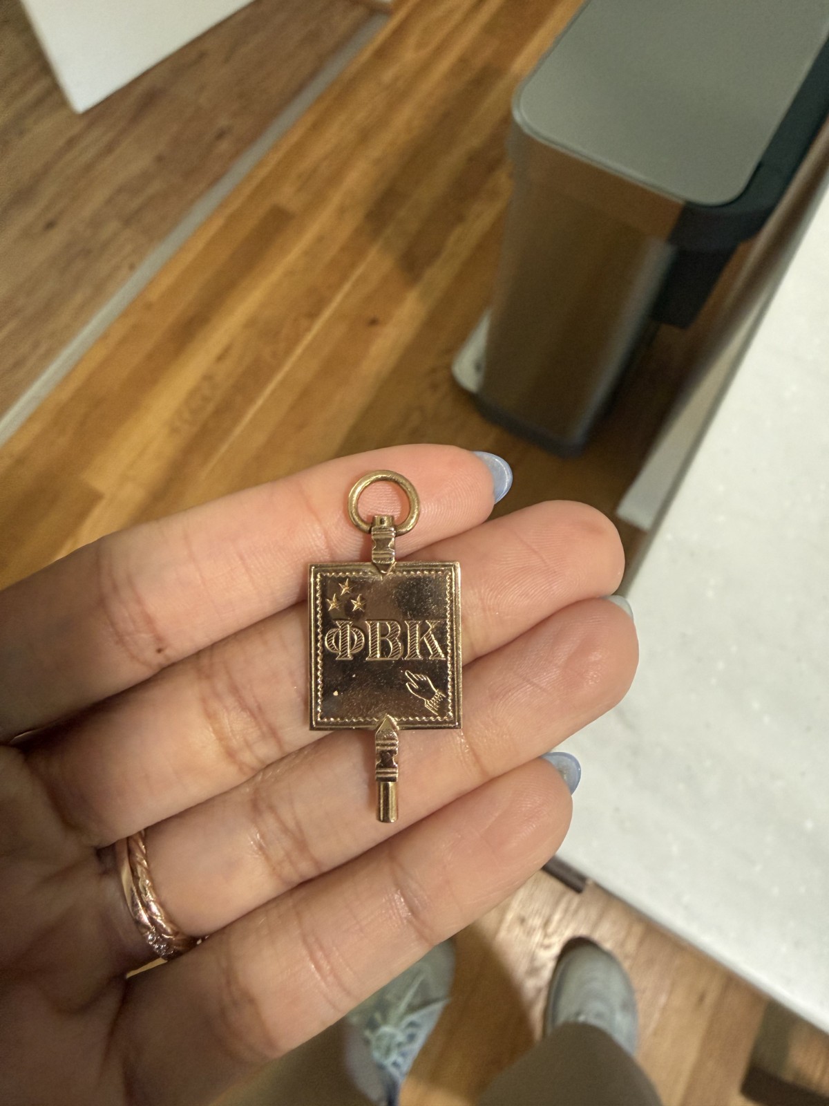Vintage Yale University Phi Beta Kappa Key 1950 – John H. Cheek Jr. – ΦΒΚ