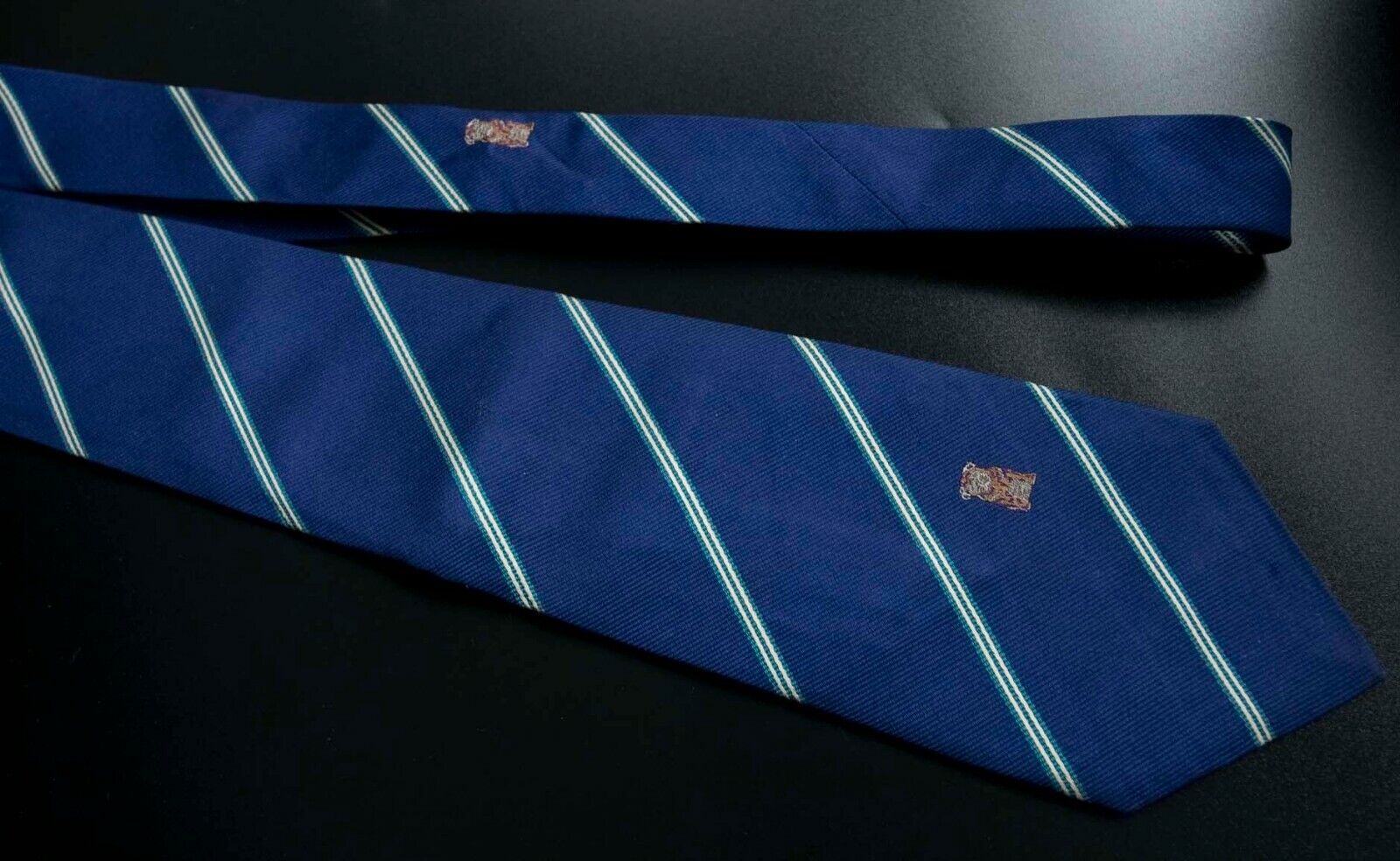 Valentino Tie 100% Silk Blue Made in Italy *u091818