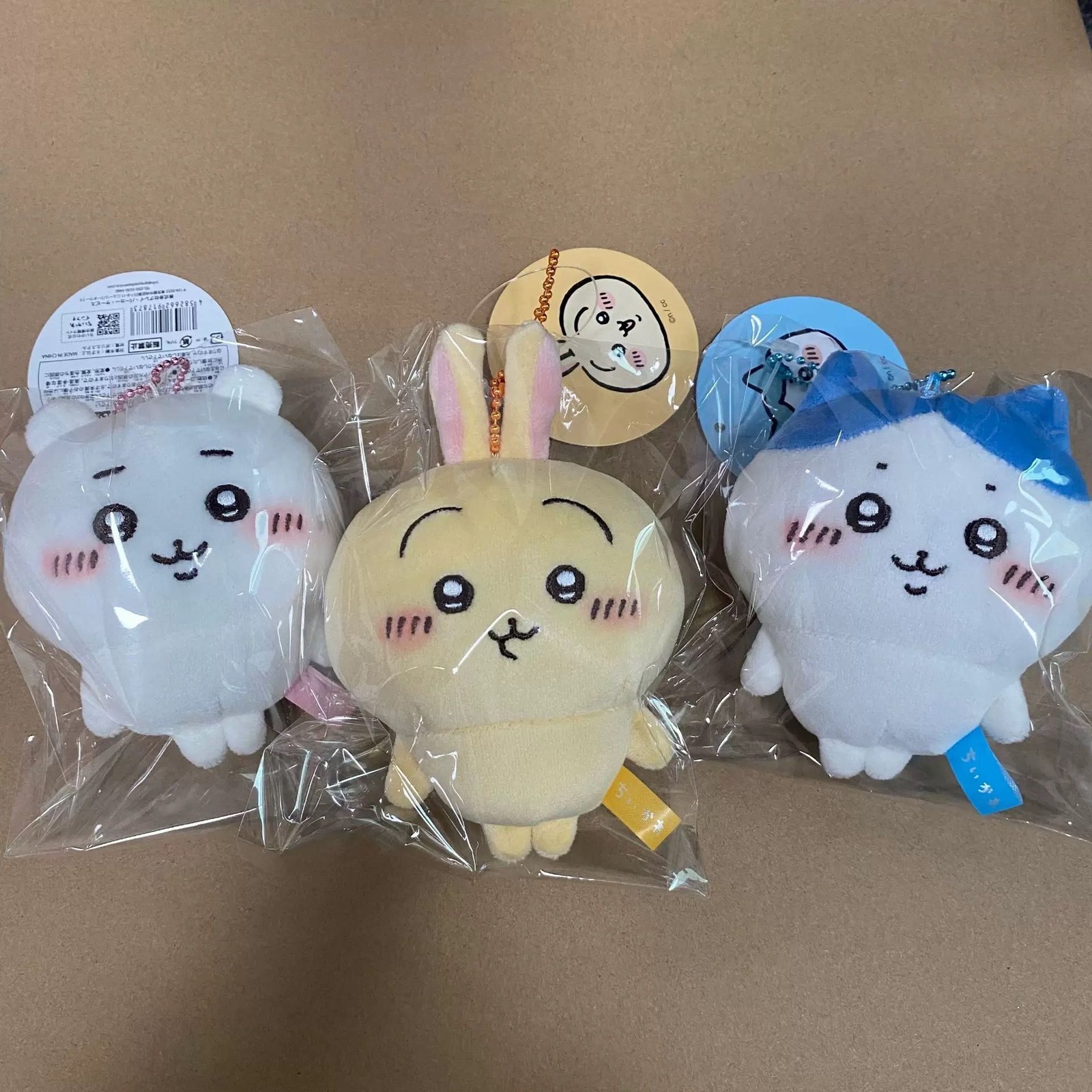 Chiikawa Usagi Hachiware 10cm/4in Keychain Plush Doll Fans Collectible New Gift