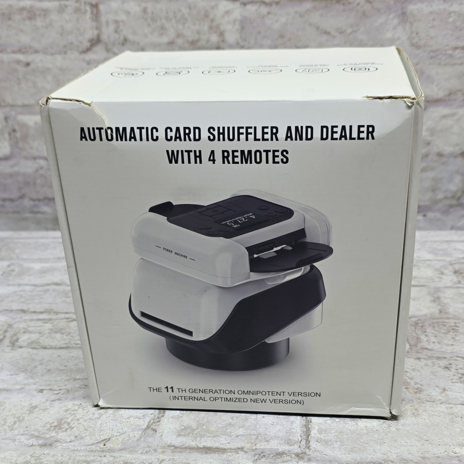 Automatic Card Shuffler & Dealer with Four (4) Remote Controls, Model LN06 Automatic Card Shuffler & Dealer with Four (4) Remote Controls, Model LN06