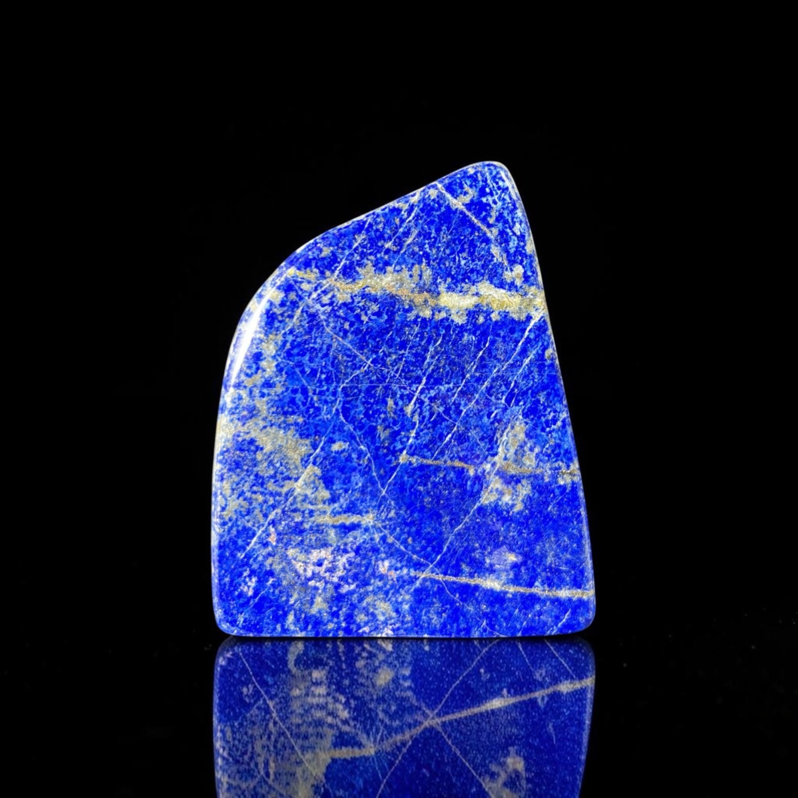 Natural Polished Lapis Lazuli Freeform- Gemstone Healing 8oz (OBX068)