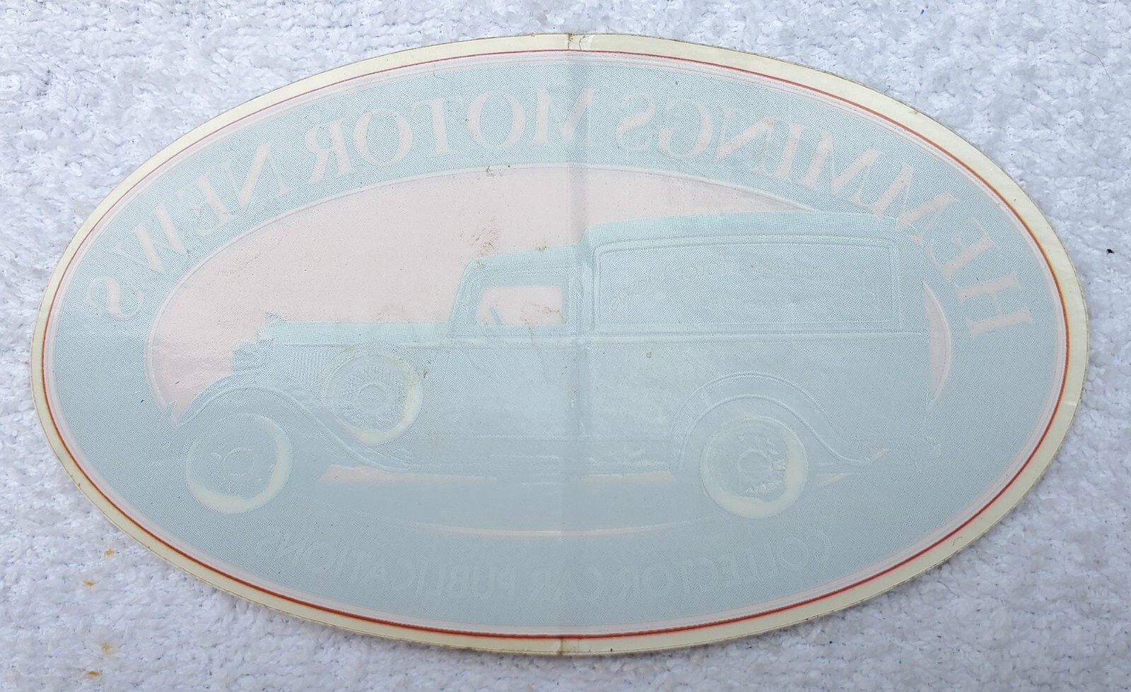 Vintage Hemmings Motor News Car Collectors Publication Auto Decal Sticker 5\
