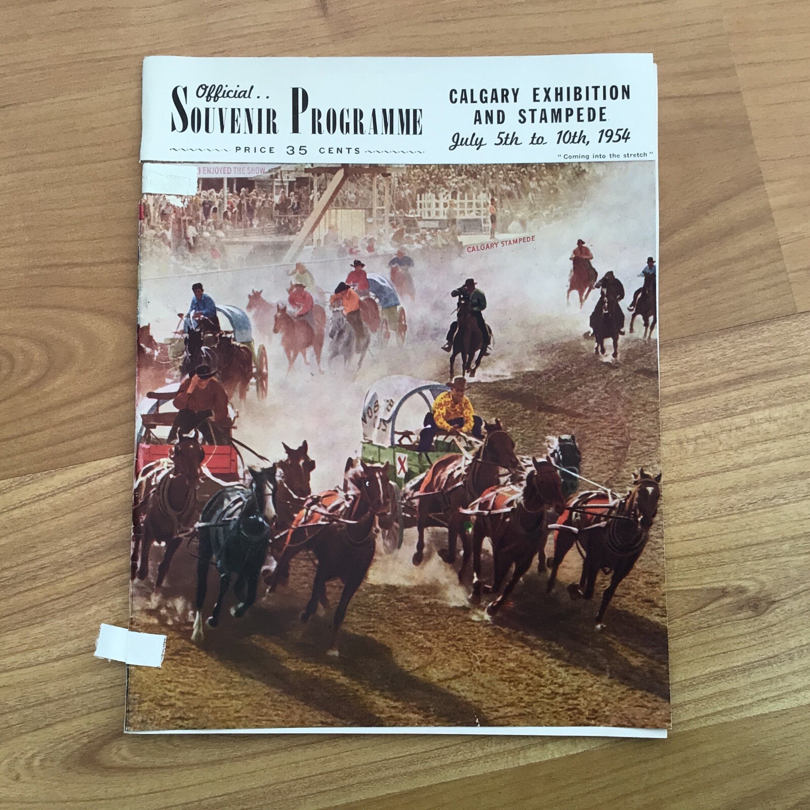 OFFICIAL SOUVENIR PROGRAMME 1954. CALGARY EXHIBITION AND STAMPEDE  RODEO