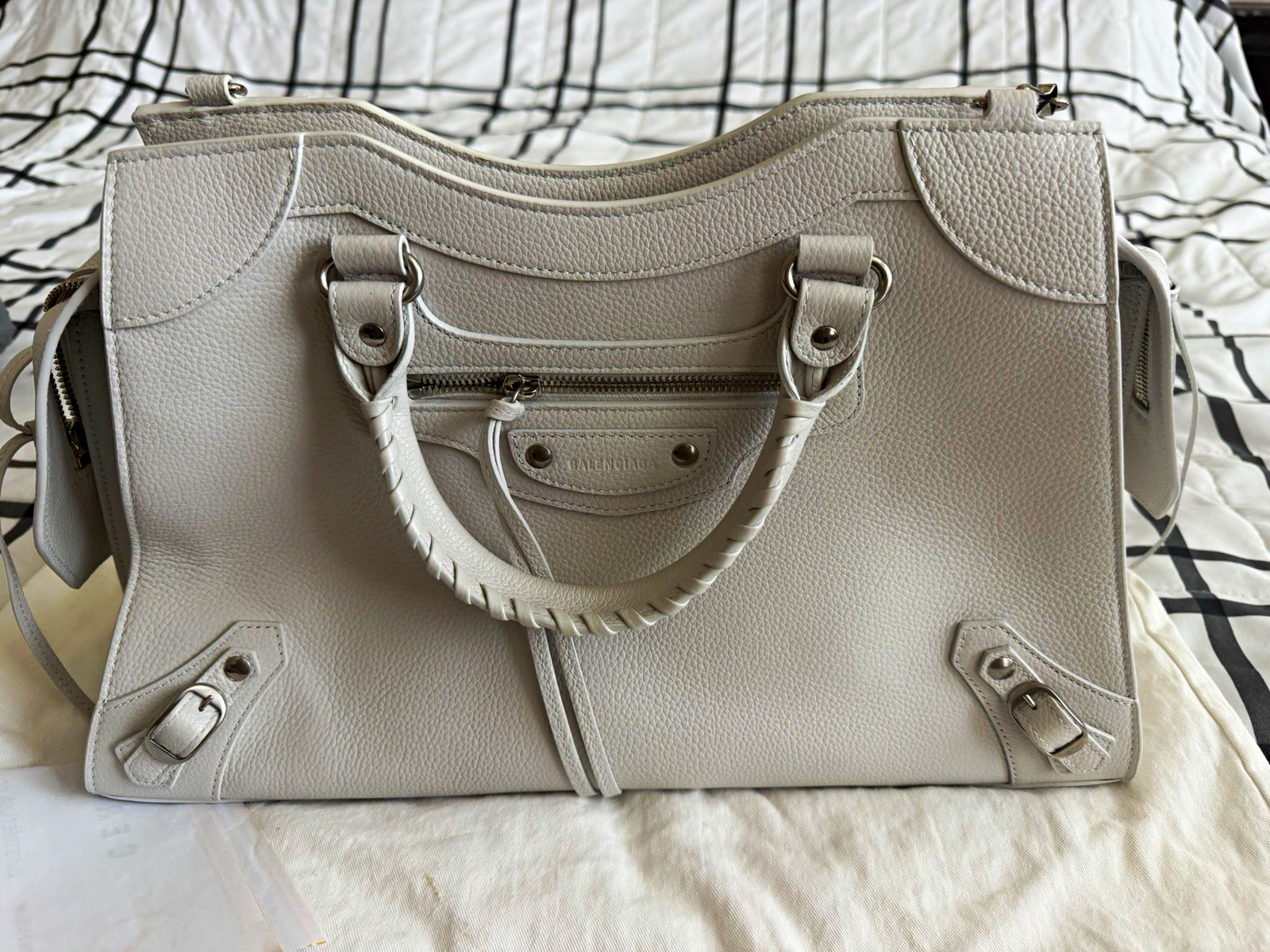 Brand new White Le City Medium Balenciaga bag