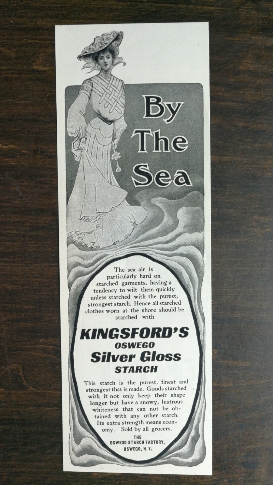 Vintage 1904 The Oswego Starch Factory Original Ad - 721
