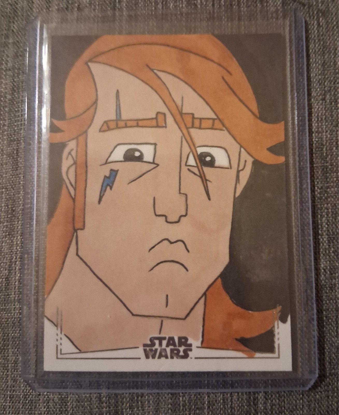 2026 Topps Chrome Star Wars David Bowie Tribute Anakin Skywalker 1/1 Sketch Auto 2026 Topps Chrome Star Wars David Bowie Tribute Anakin Skywalker 1/1 Sketch Auto