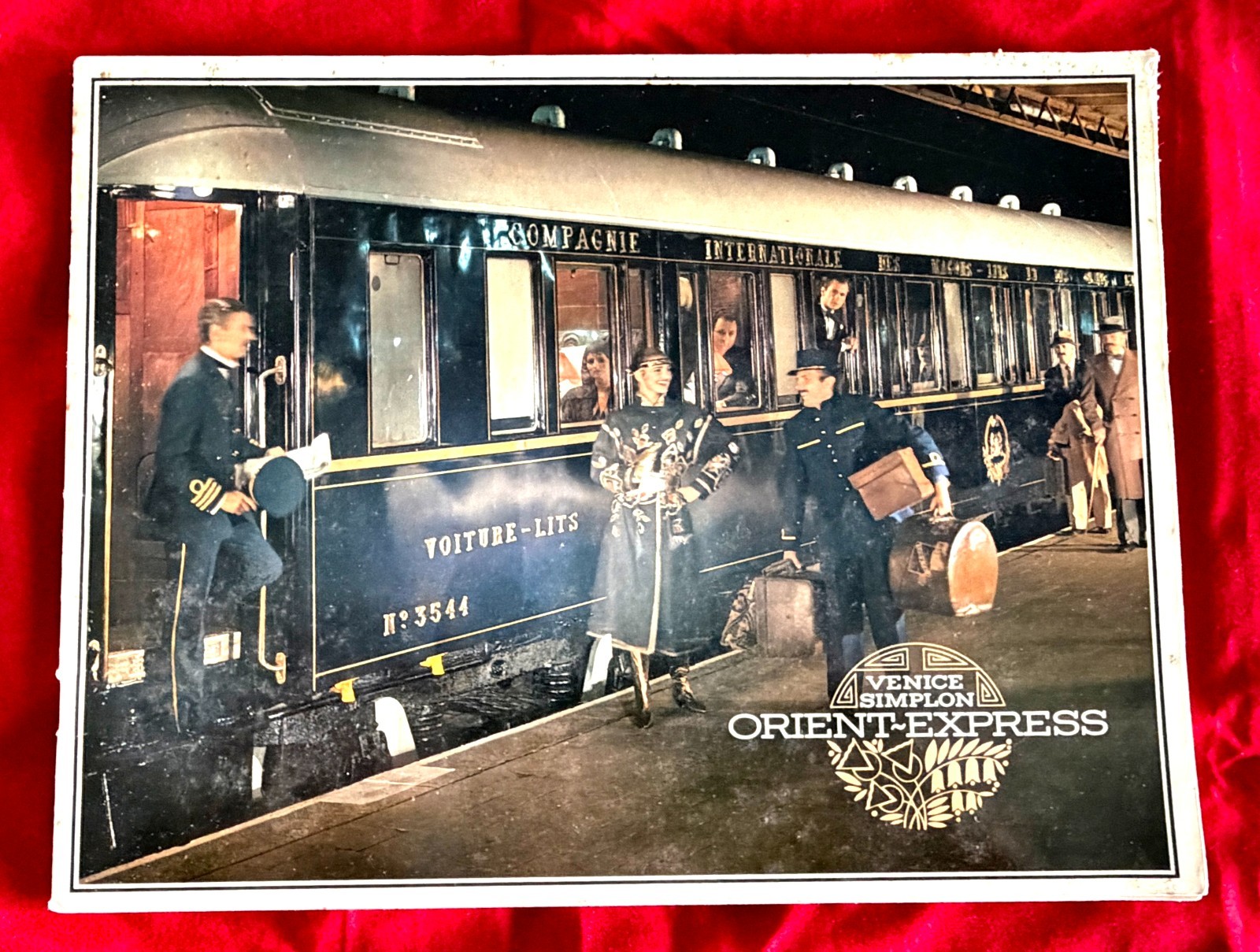 VINTAGE 1983 VENICE SIMPLON ORIENT EXPRESS BROCHURE BOOKLET W BOOKING FORM