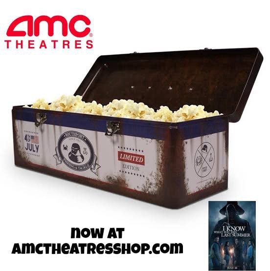 AMC Exclusive I Know What You Did Last Summer Fishing Tackle Box Popcorn Bucket