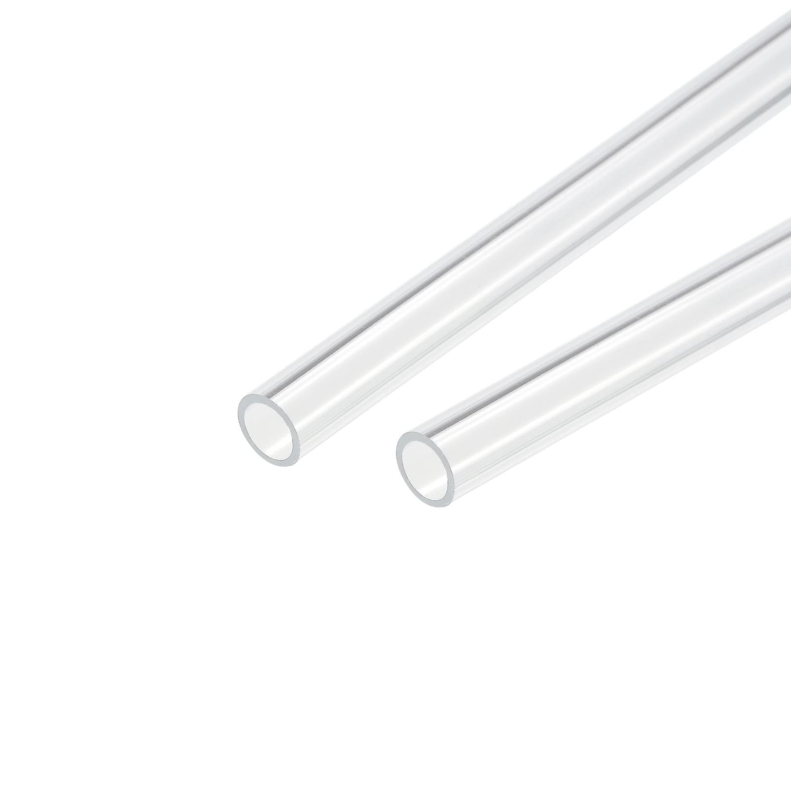 MECCANIXITY Acrylic Pipe Clear Rigid Round Tube 10mm(3/8