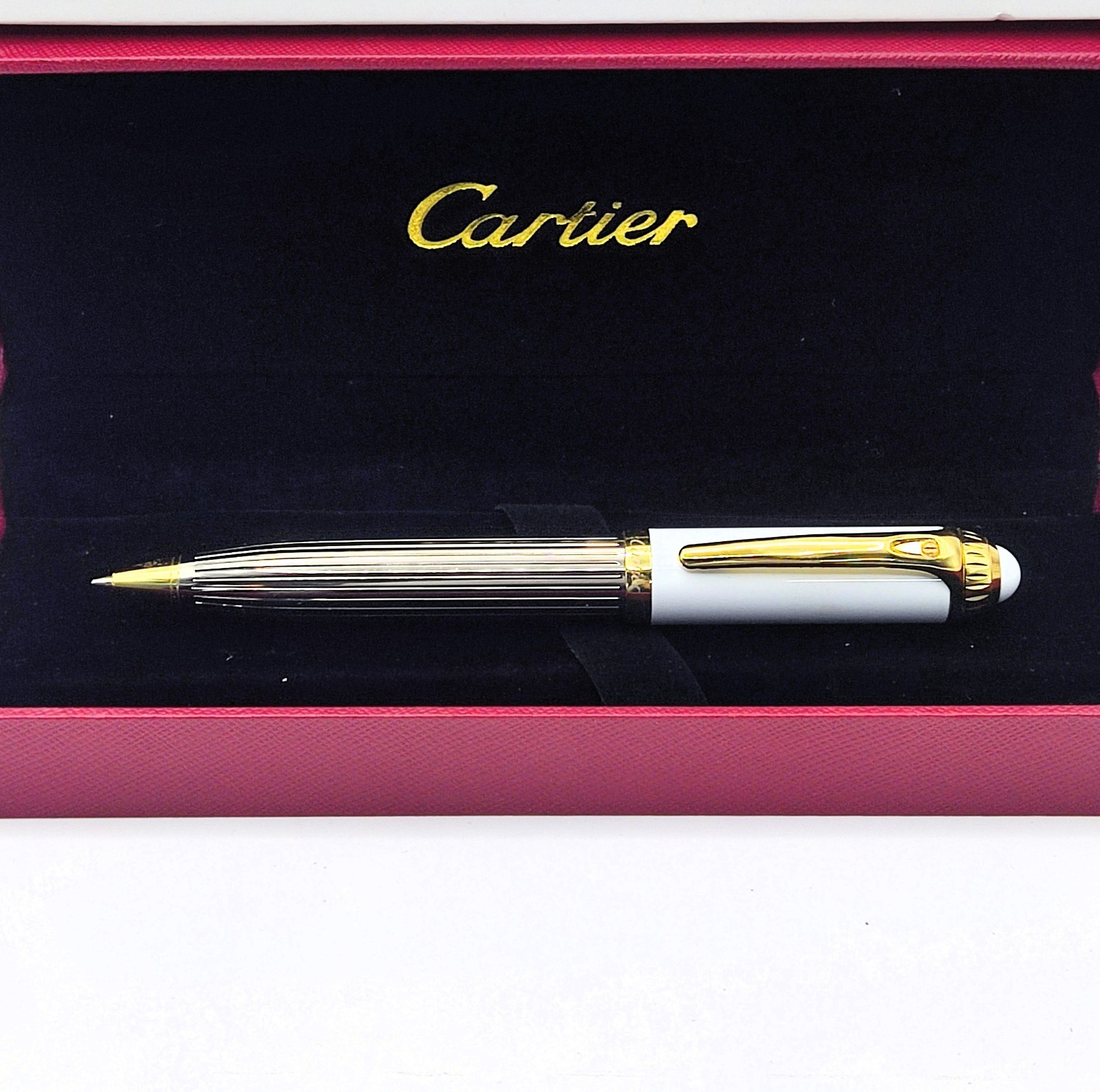 Rare Cartier Santos De Cartier Special Limited Edition Collectable Ballpoint Pen