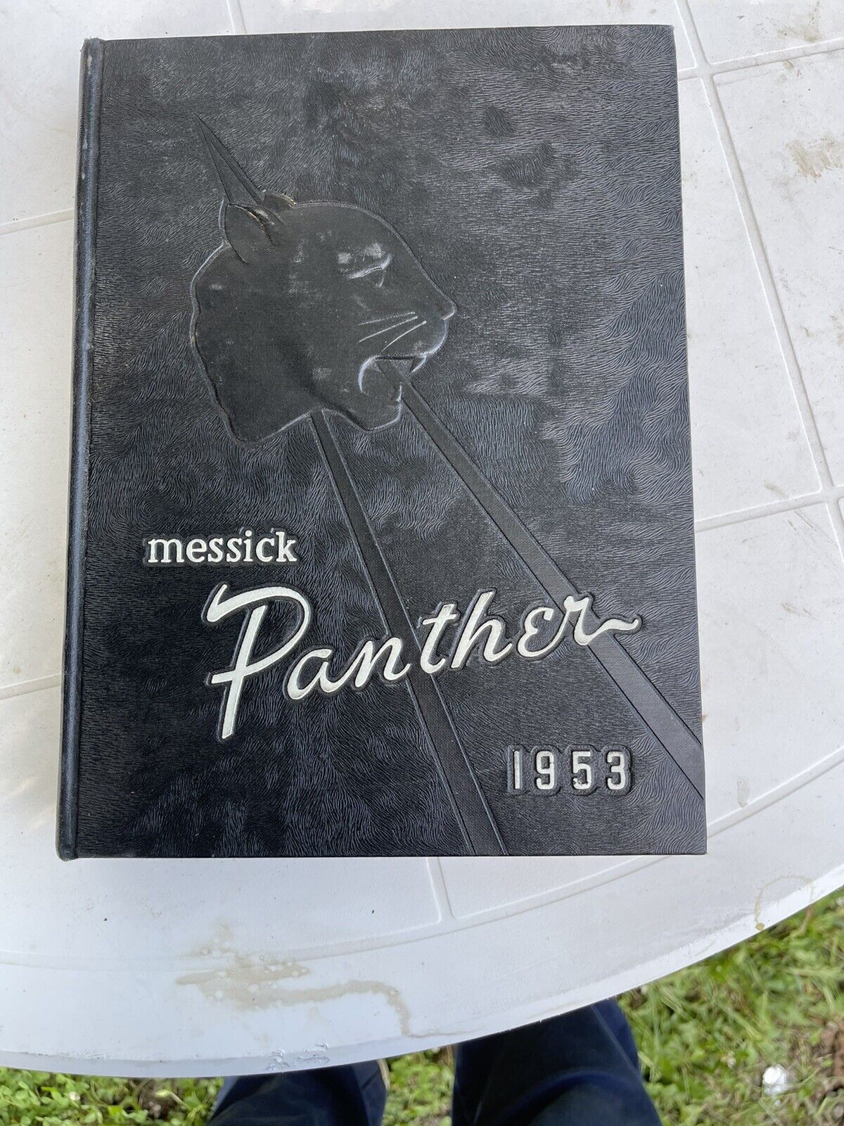 1953 panther messick high school yearbook memphis tn