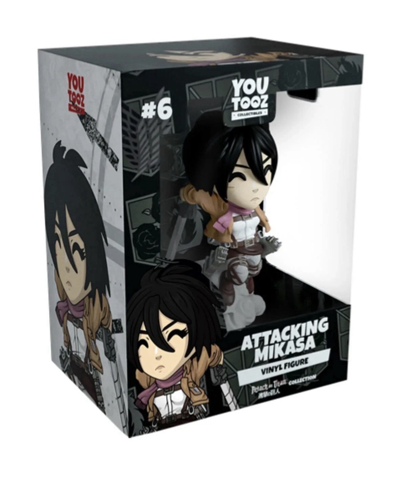 Youtooz: Attack on Titan Collection - Attacking Mikasa Vinyl Figure #6
