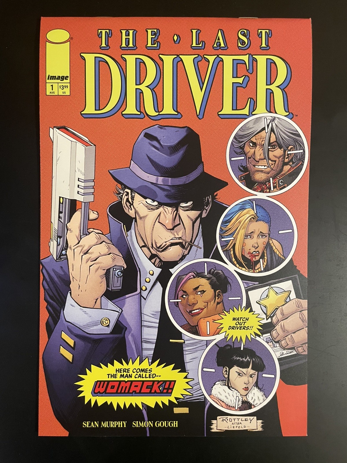The Last Driver #1 Cover E 1:50 Incentive Ryan Ottley Variant Image Comics NM