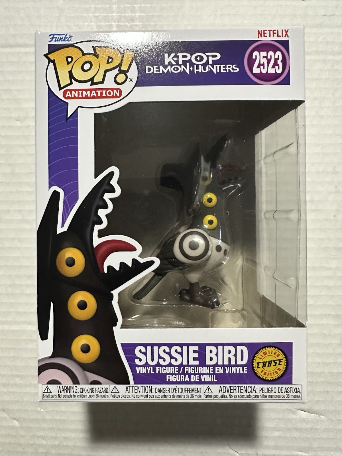 K-Pop Demon Hunters Sussie Bird 2523 Funko Pop 1/72 Mystery Chase BRAND NEW