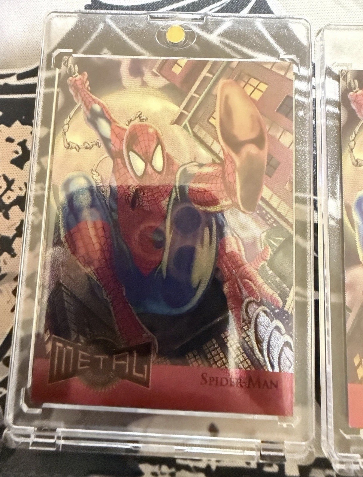 1995 Fleer Metal Marvel Spider-Man Metal Blasters #12 Limited Edition MINT RARE