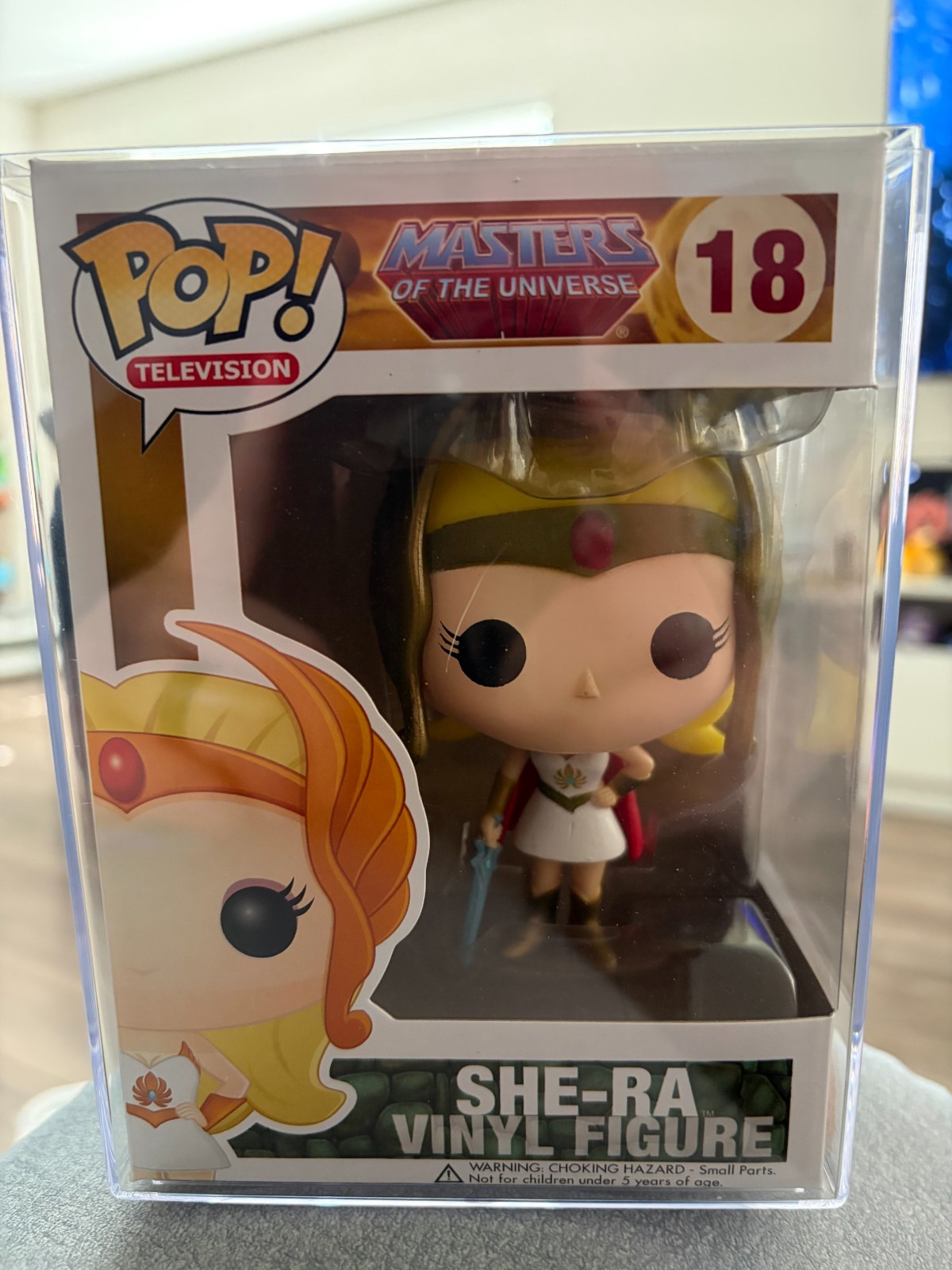 Funko Pop She-Ra #18 Masters of the Universe MOTU w/ Protector VAULTED GEM MINT