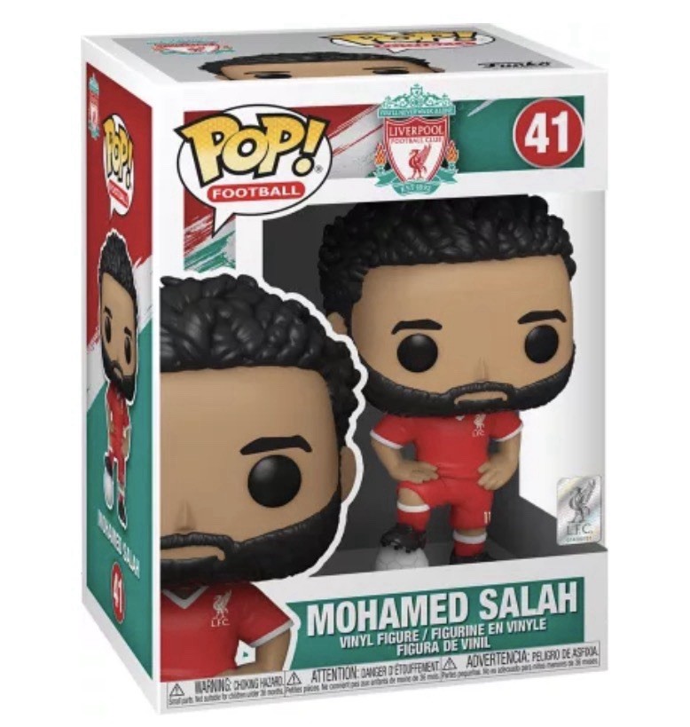Football Liverpool Mohamed Salah Funko Pop Vinyl Figure #41