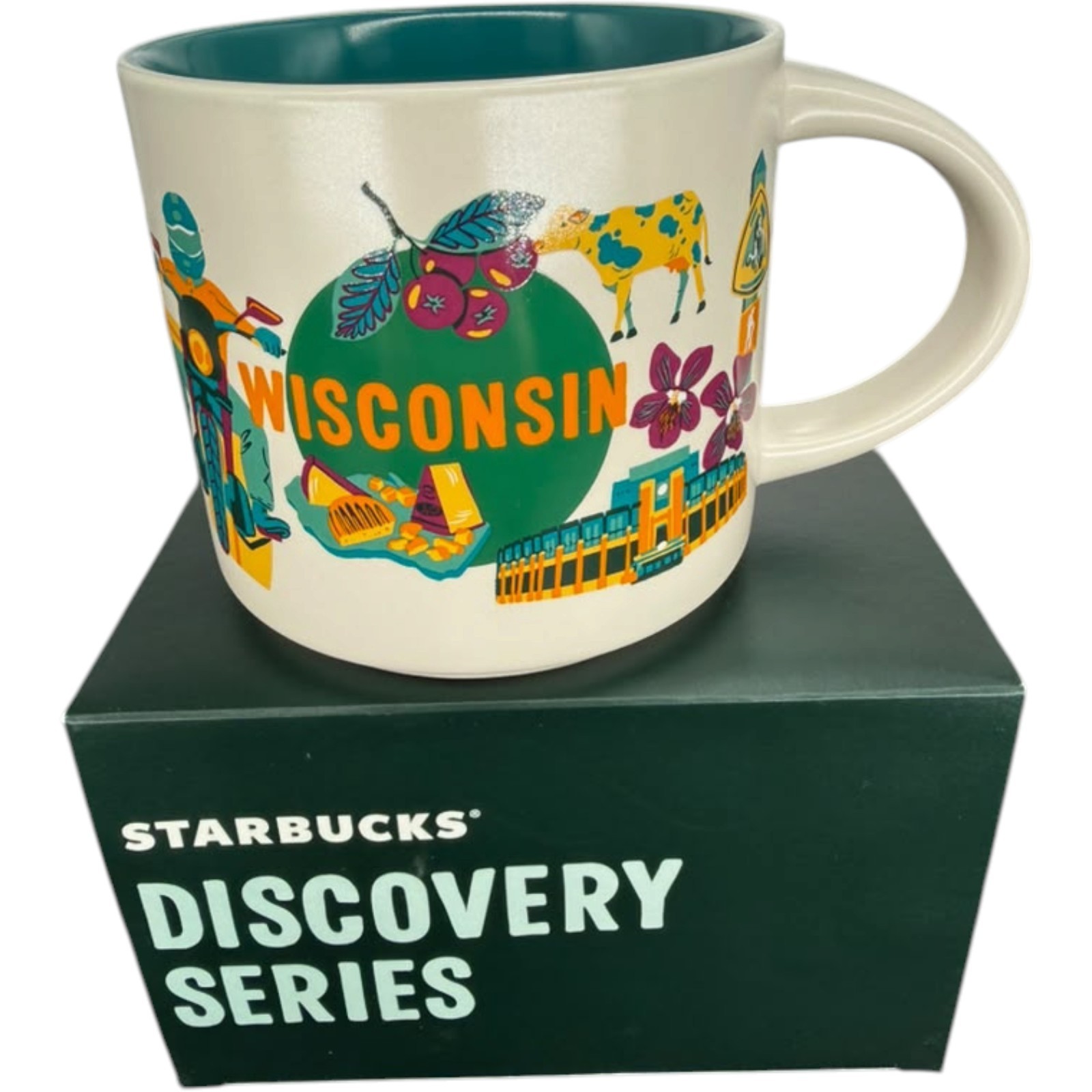Starbucks Wisconsin Discovery Series 14oz Mug 2024 NEW IN BOX NIB