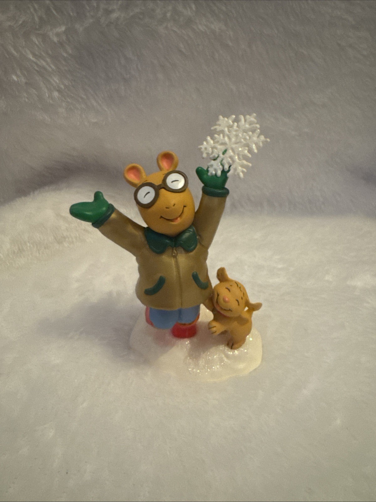 Vintage 2001 Hallmark Perfect Christmas 25th Anniversary Ornament Arthur & Pal