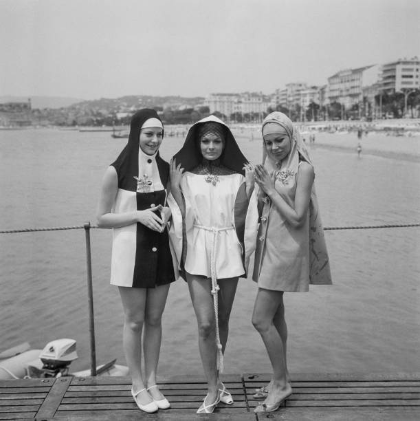 Jacques Esterel was inspired by film Nun presented Cannes Fil- 1966 Old Photo