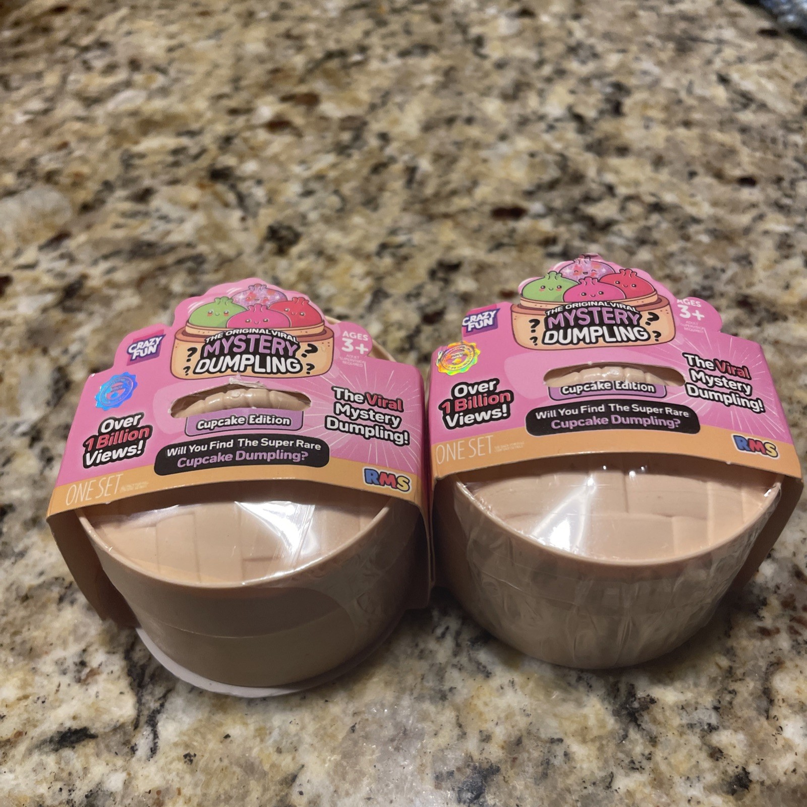 Crazy Fun Mini Mystery Dumpling Cupcake Edition RMS Five Below (2 pack)