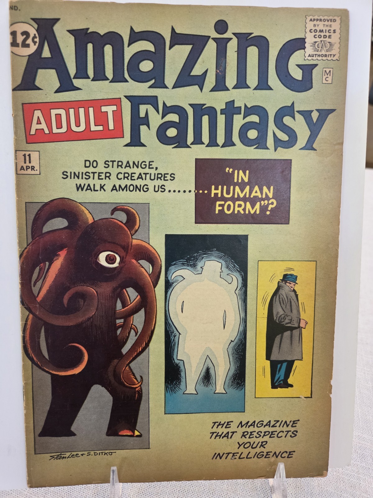 AMAZING ADULT FANTASY #11 - VG- 3.5 - 1962  ATLAS COMIC - LOW $99 B.I.N.