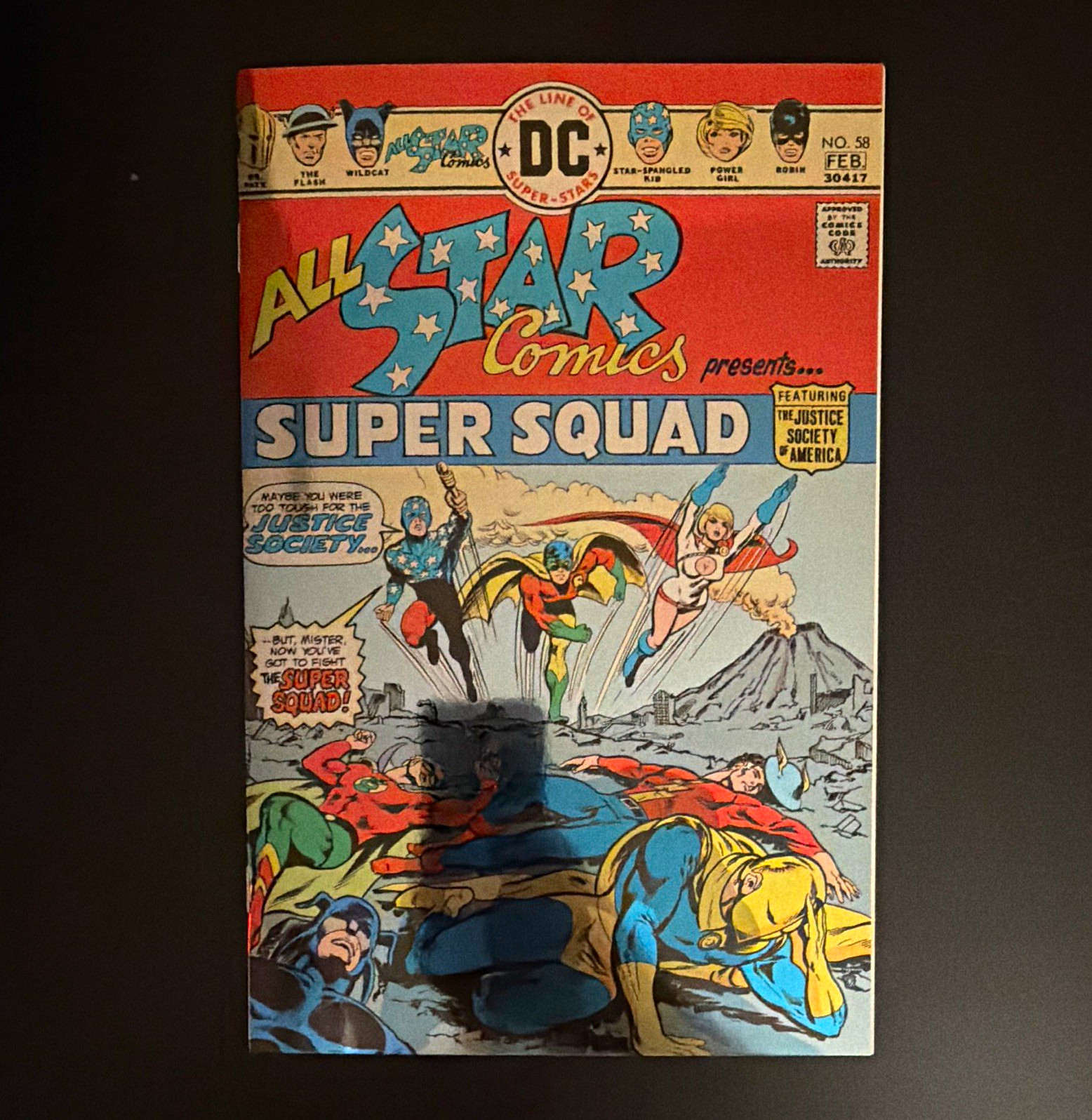 DC All Star Comics #58 Foil Facsimile Blind Bag Variant Ltd 400 1st Power Girl