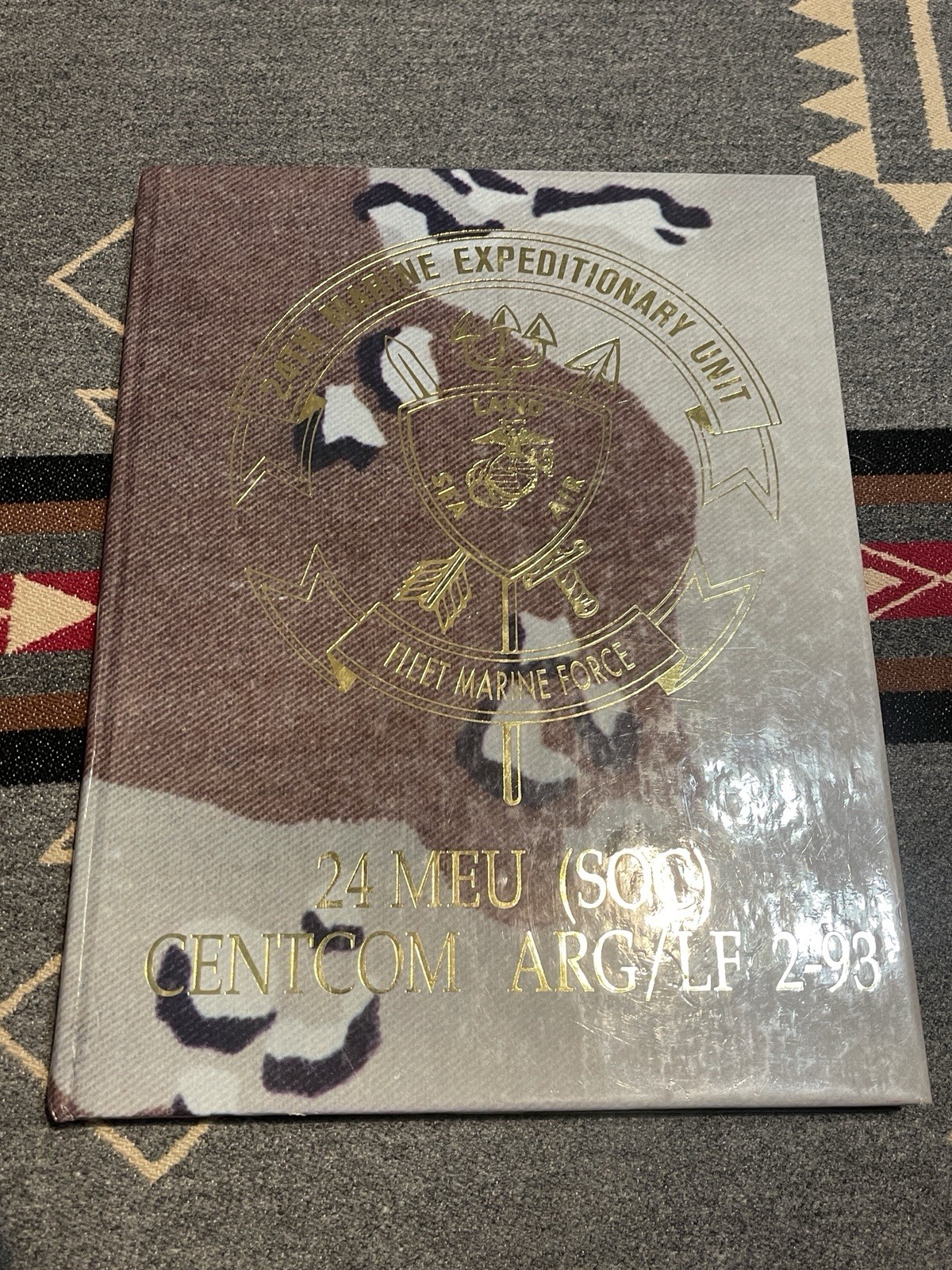1993 USMC 24th MEU SOC Somalia CENTCOM ARG/LF 2-93 Cruise Deployment Book