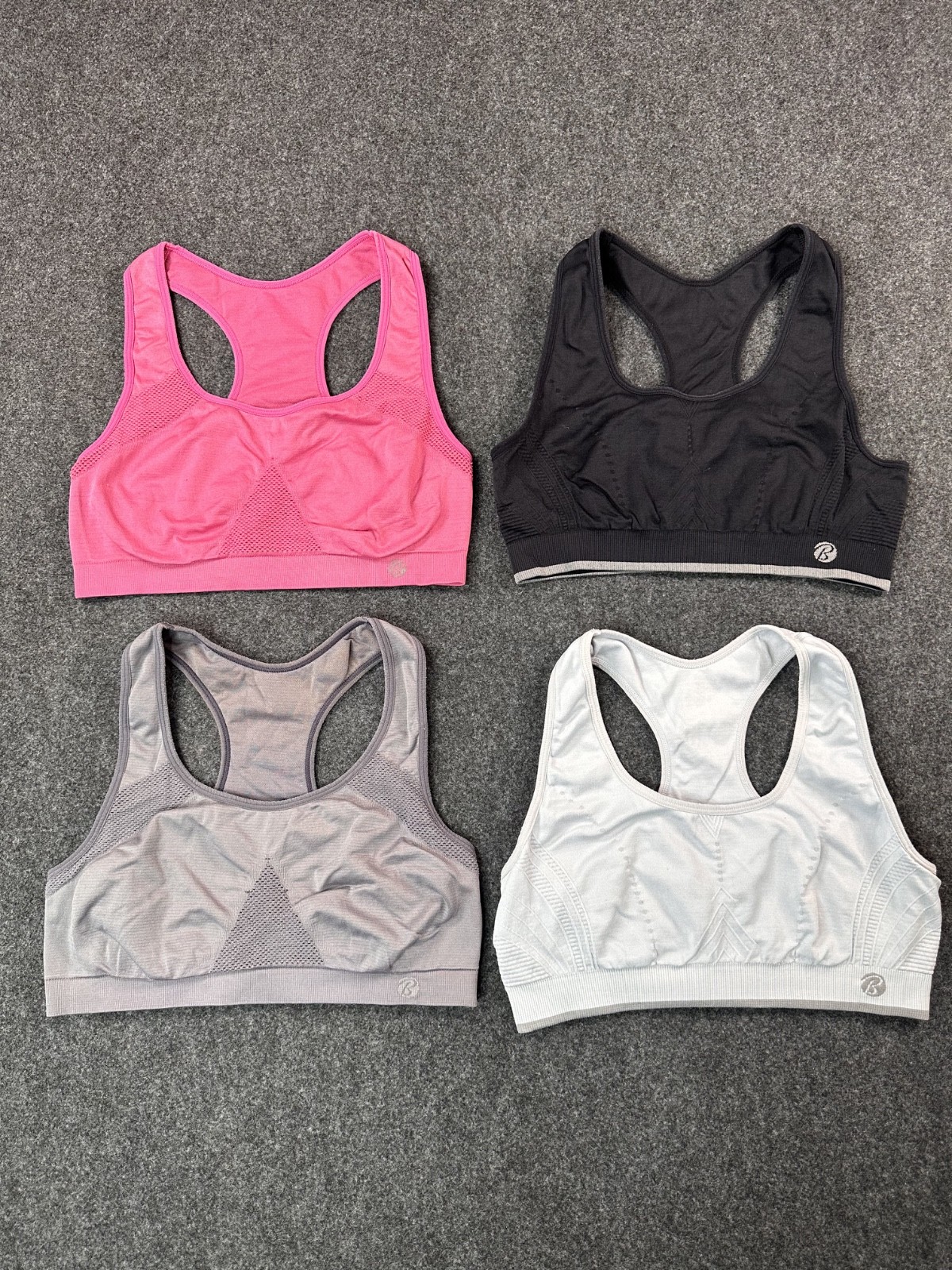 Medium Variety Pack Ballys Women\'s Sports Bras, Hook Eye Casp 