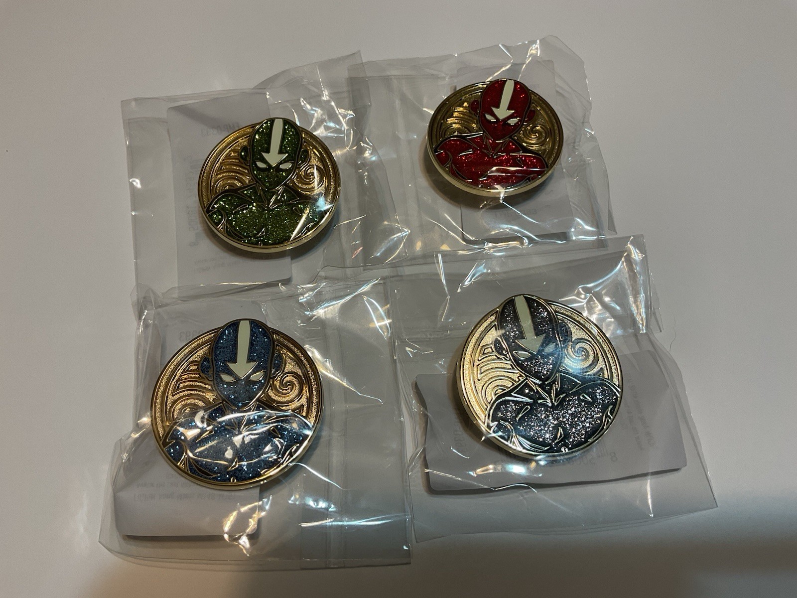 FIGPIN VEVE Avatar Aang The Last Airbender 4 Pin Set NYCC 2026 Ve-Ve Physical
