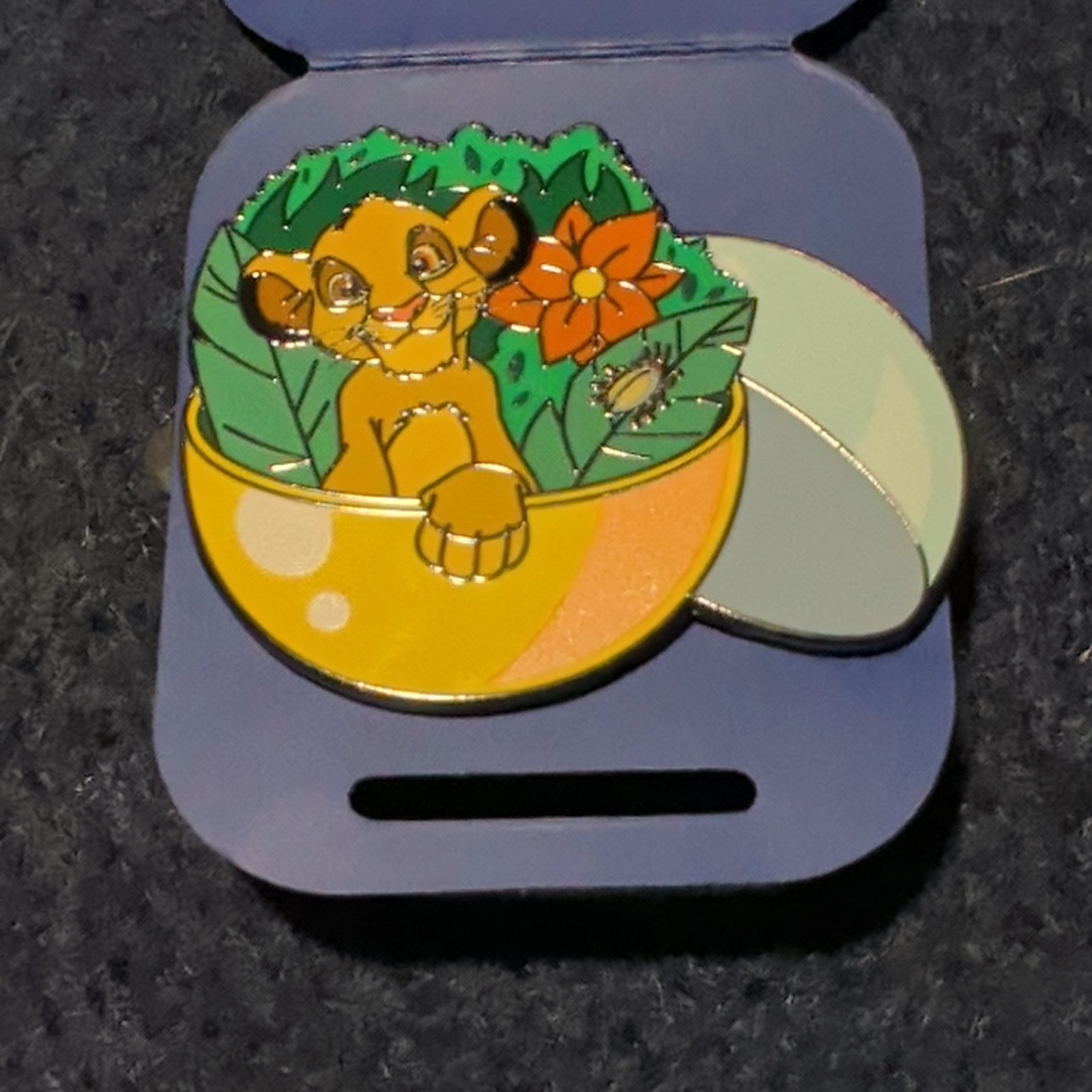 Disney Parks Trading Pin Blind Ball Vending Machine Mystery Pin Simba Lion King