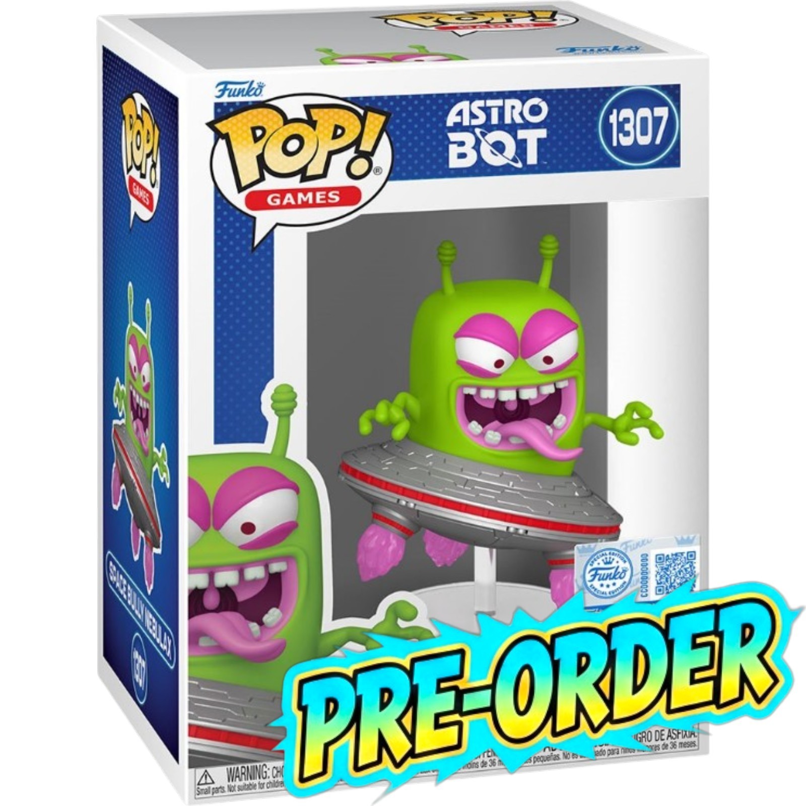 PRE-SALE Funko Pop Astro Bot Space Bully Nebulax 1307 Specialty Series Exclusive