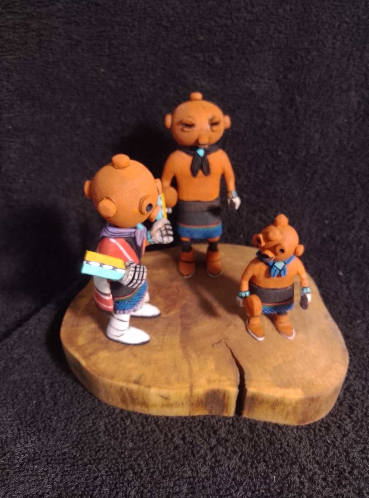 Hopi Kachinas mud heads 