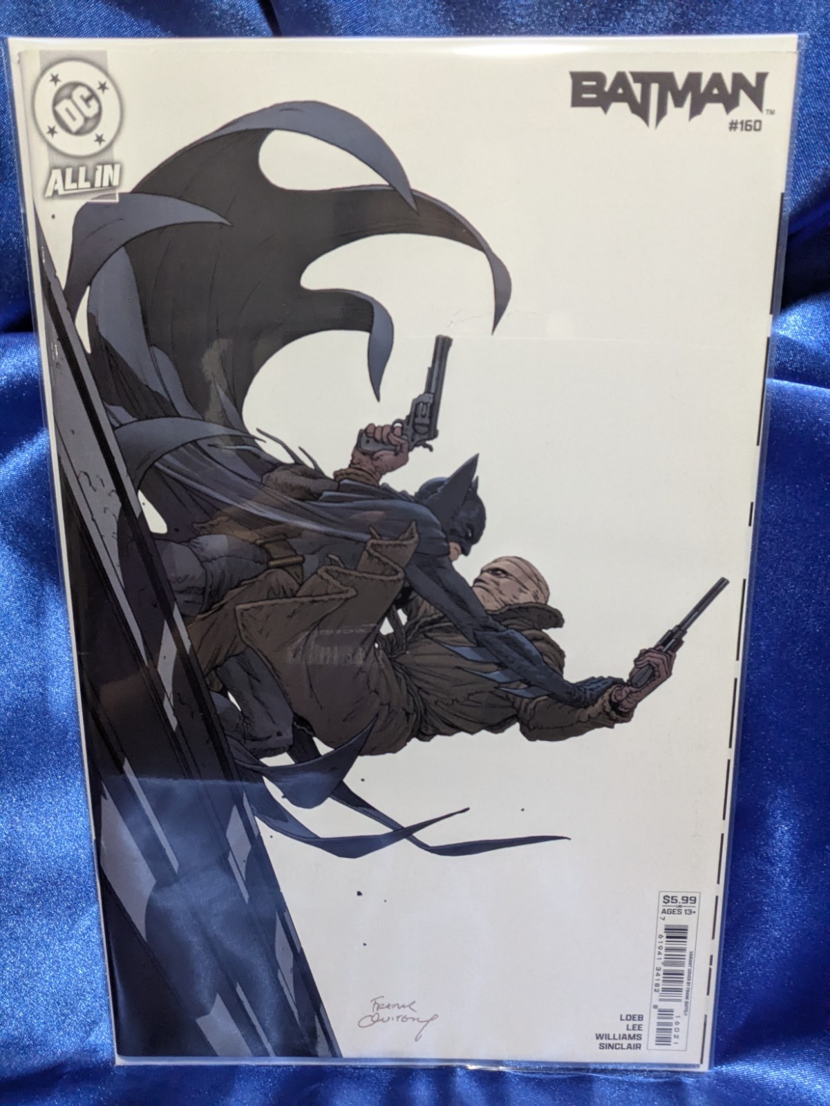 Batman #160 Frank Quitely Cardstock Variant Cover (DC Comics July 2025)