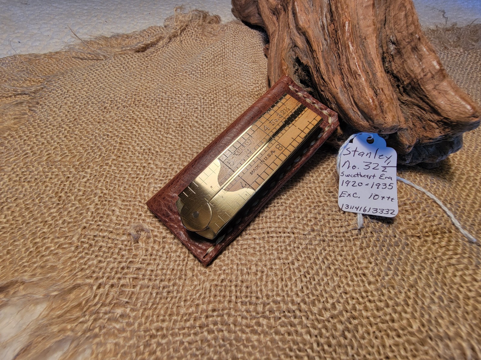 Vintage Antique STANLEY 32 1/2 Rule Caliper Pocket Ruler Sweetheart Era Exc. Vintage Antique STANLEY 32 1/2 Rule Caliper Pocket Ruler Sweetheart Era Exc.