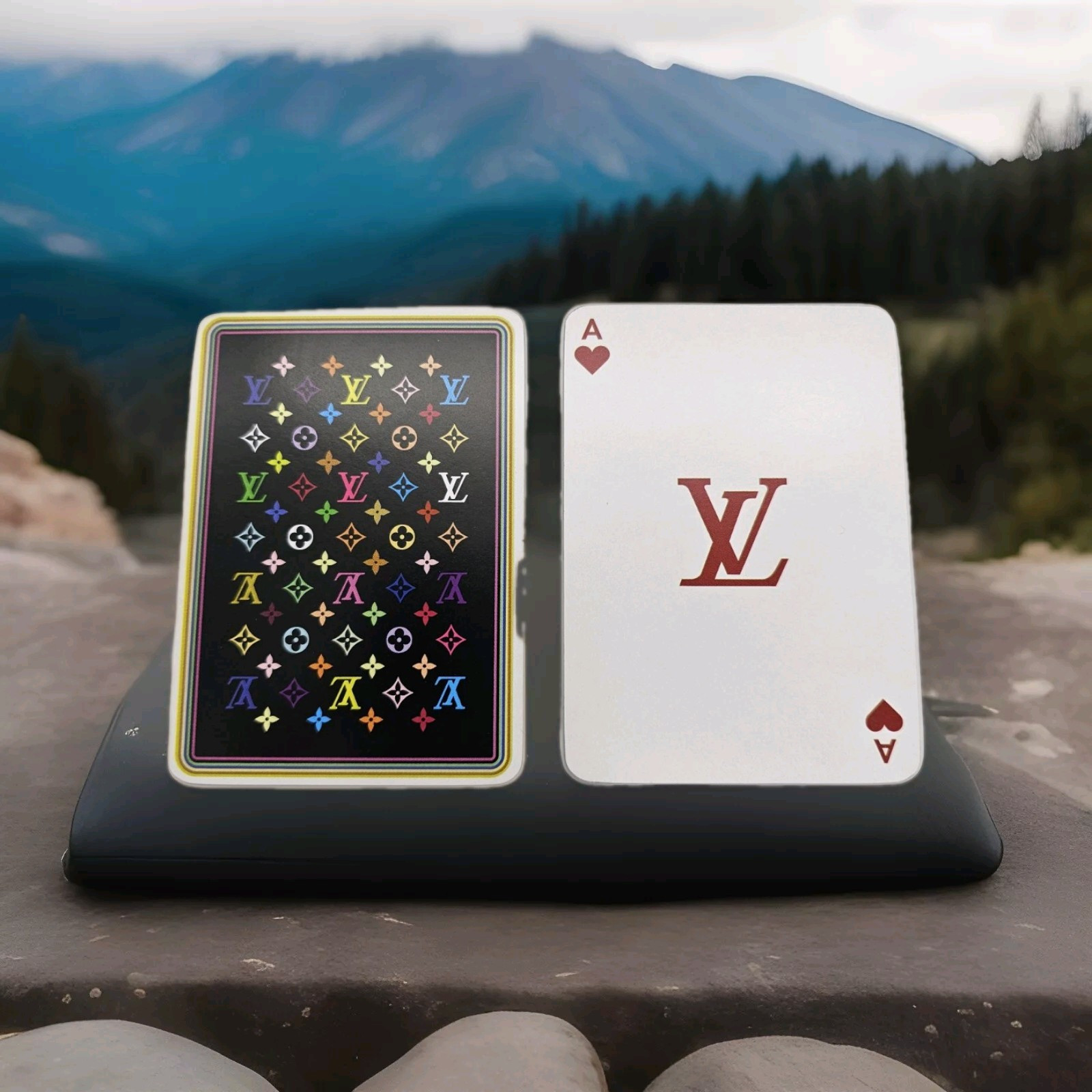 Louis Vuitton Takashi Murakami Monogram Card \