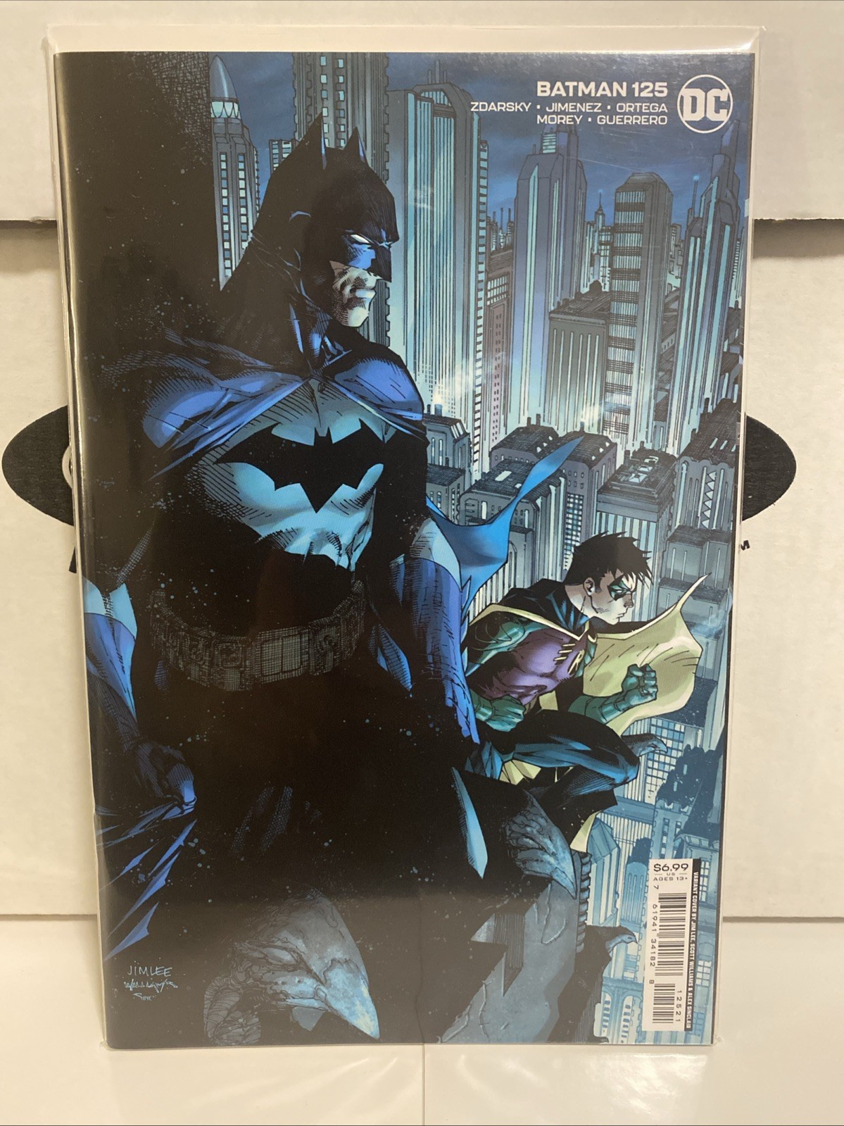 Batman #125 - Jim Lee Variant Cover (DC Comics 2022) 1st App Failsafe NM 🦇🔑