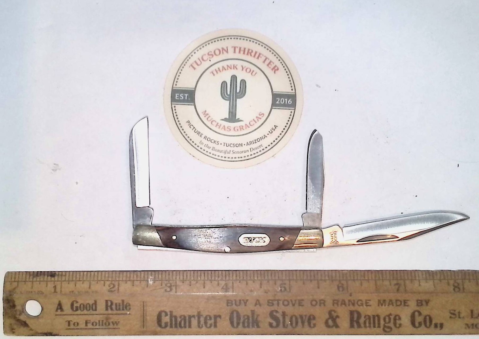 Buck Knife: Buck 373 Three Blade Pocket Knife