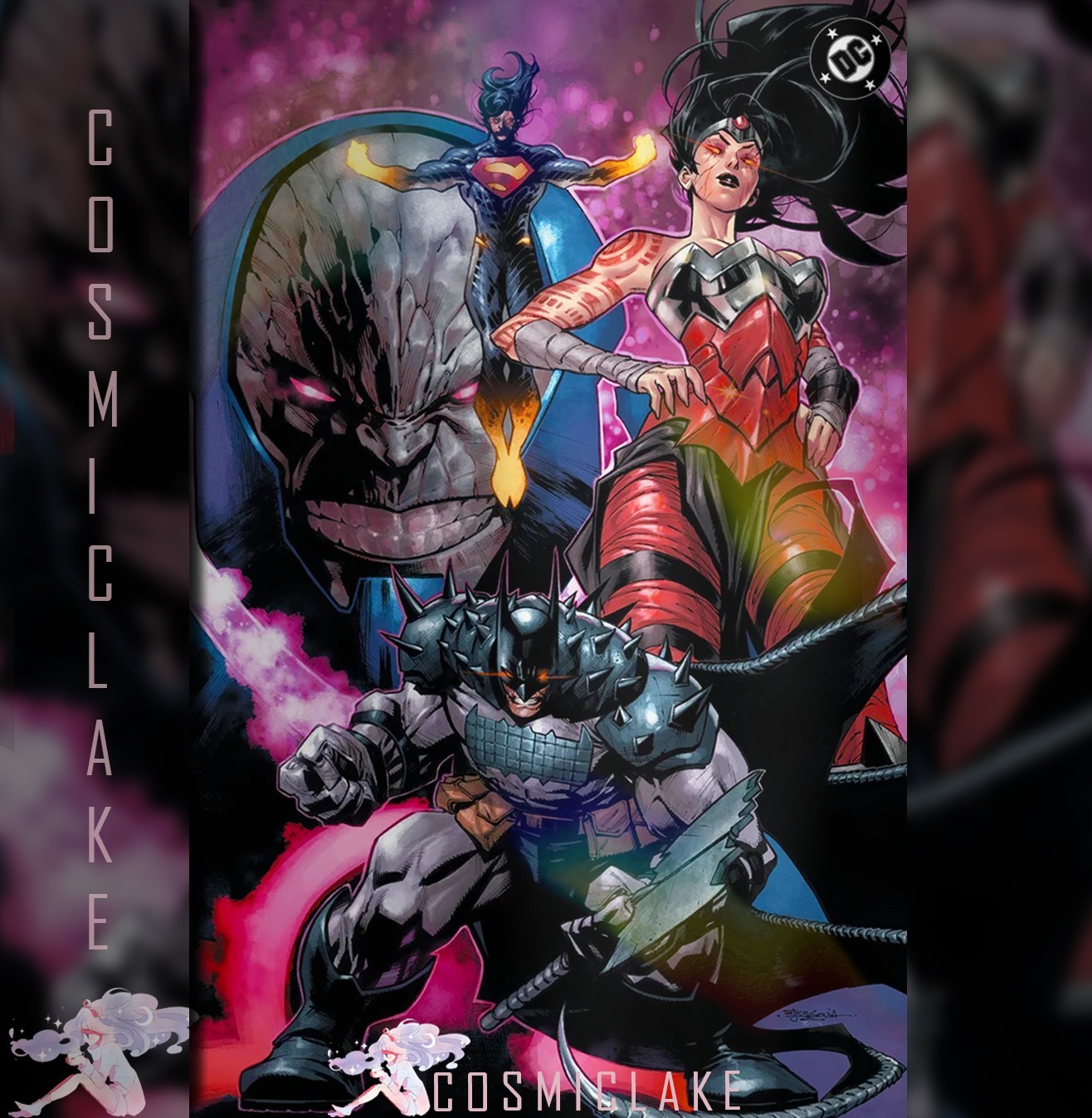 DC All In Special Darkseid VS The World #1 Segovia Foil Virgin Presale 10/28☆