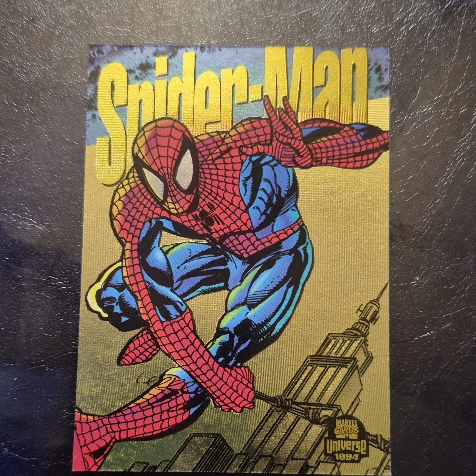 Fleer 1994 Marvel Universe Spider-Man Power Blast Insert Limited Edition 6 of 9