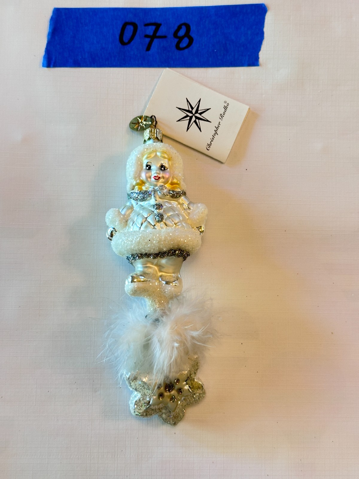 VTG Radko Sugar Frost Follies~Snow Sprite Deluxe~Christmas Ornament 00-1291-0