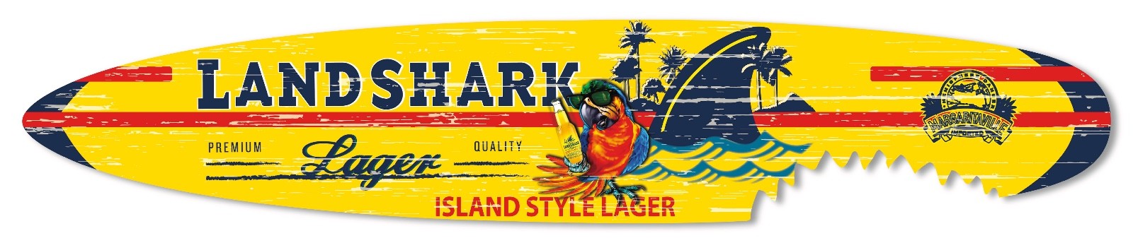 Landshark Outdoor Surfboard - Large 71