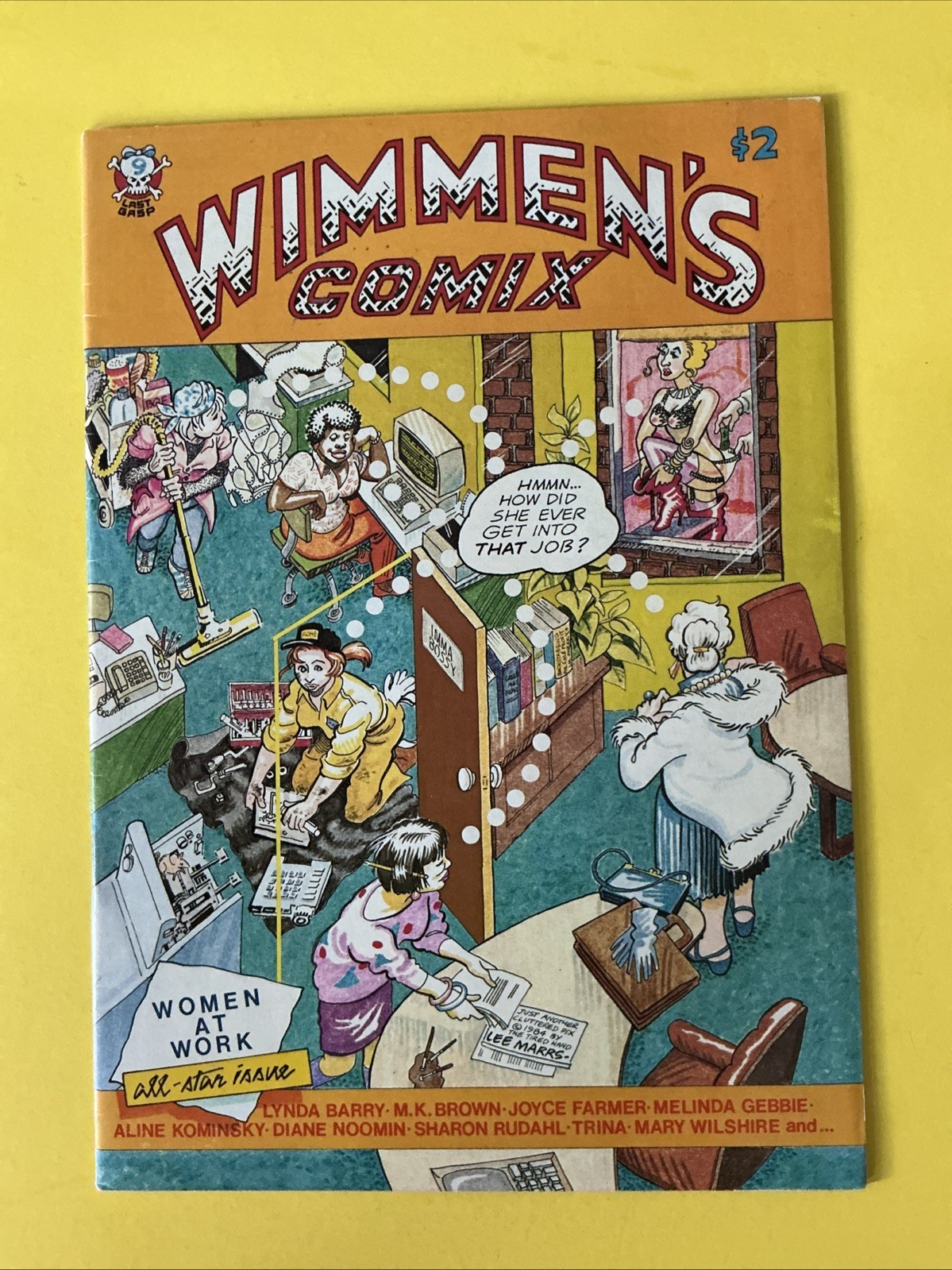 Wimmen\'s Comix #9 (1984) 1st Print Last Gasp Underground Comix Women At Work